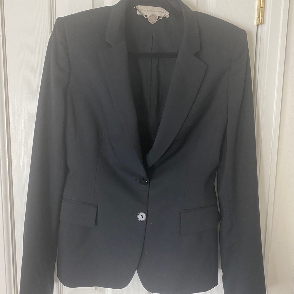 Stella McCartney wool blazer.
